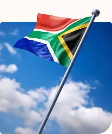 South African flag